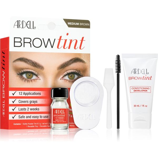 Ardell Ardell Brow Tint barva za obrvi odtenek Medium Brown