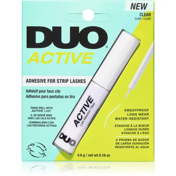 Ardell Ardell Duo Active Adhesive Clear lepilo za trepalnice 4.5 g