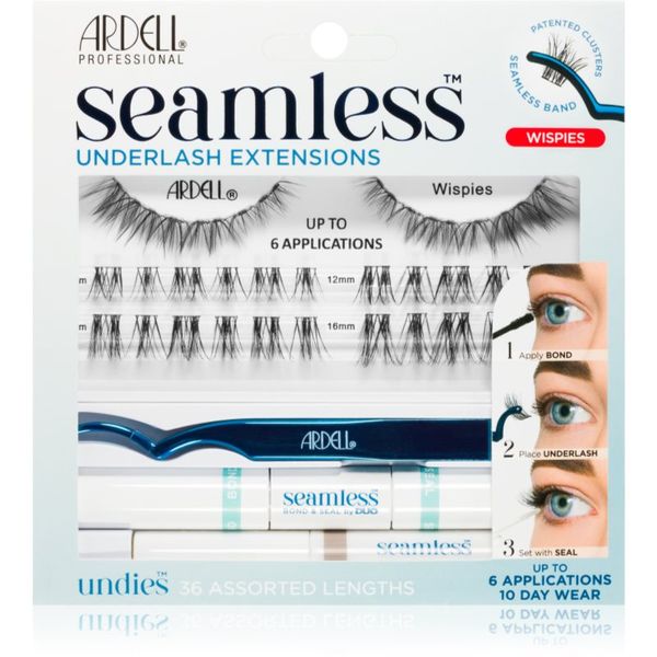 Ardell Ardell Extensions Wispies set(z učinkom umetnih trepalnic)