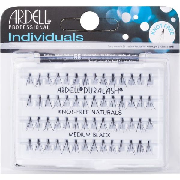 Ardell Ardell Individuals šopaste lepilne trepalnice brez vozlička Medium Black 56 kos