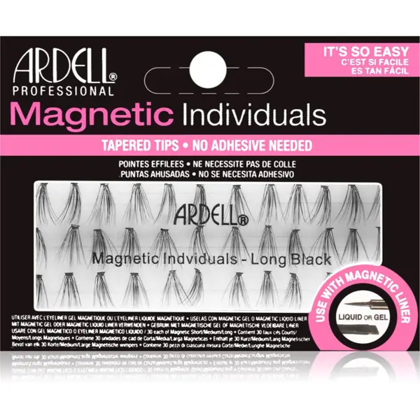 Ardell Ardell Magnetic Individuals umetne trepalnice Long Black 30 kos