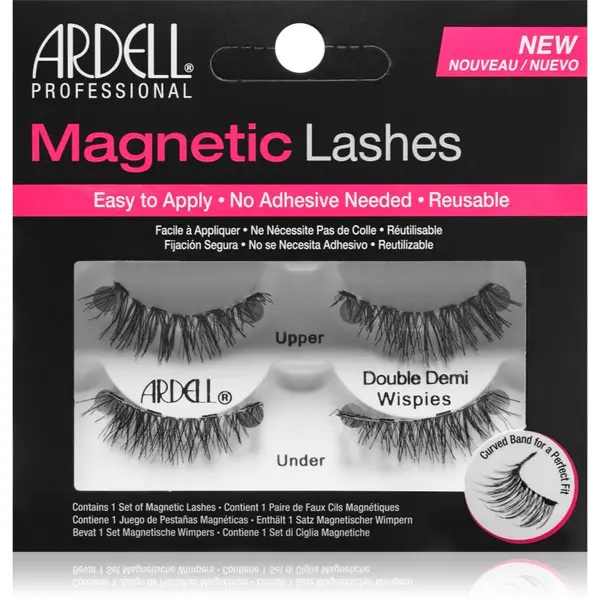 Ardell Ardell Magnetic Lashes magnetne trepalnice Double Demi Wispies 4 kos