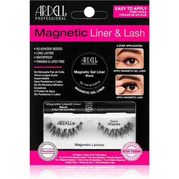 Ardell Ardell Magnetic Liner & Lash magnetne trepalnice Demi Wispies(za trepalnice) vrsta