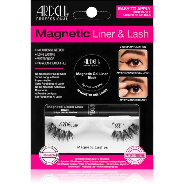 Ardell Ardell Magnetic Liner & Lash magnetne trepalnice za trepalnice vrsta 002