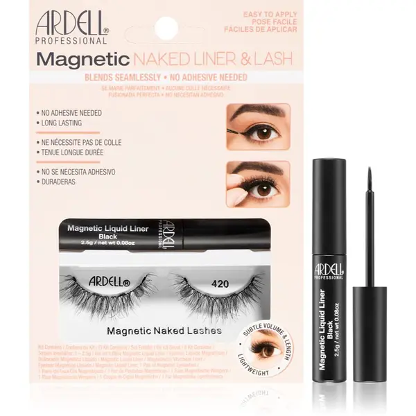 Ardell Ardell Magnetic Naked Lash set za trepalnice 420