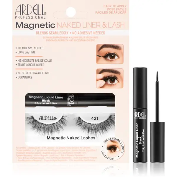 Ardell Ardell Magnetic Naked Lash set za trepalnice 421