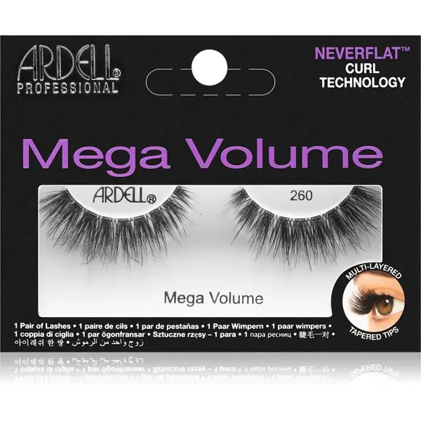 Ardell Ardell Mega Volume lepilne trepalnice vrsta 260