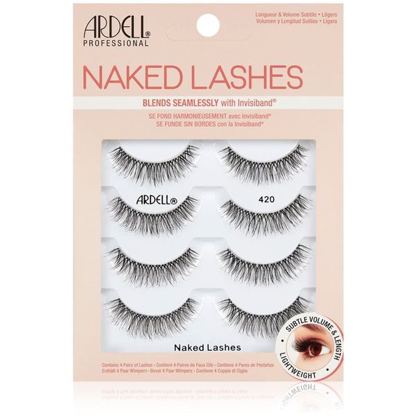 Ardell Ardell Naked Lashes Multipack lepilne trepalnice veliko pakiranje vrsta 420