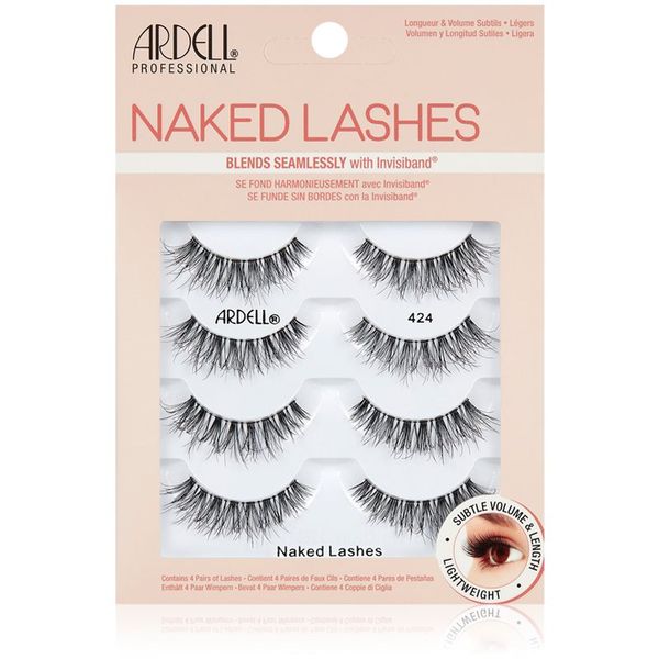 Ardell Ardell Naked Lashes Multipack lepilne trepalnice veliko pakiranje vrsta 424