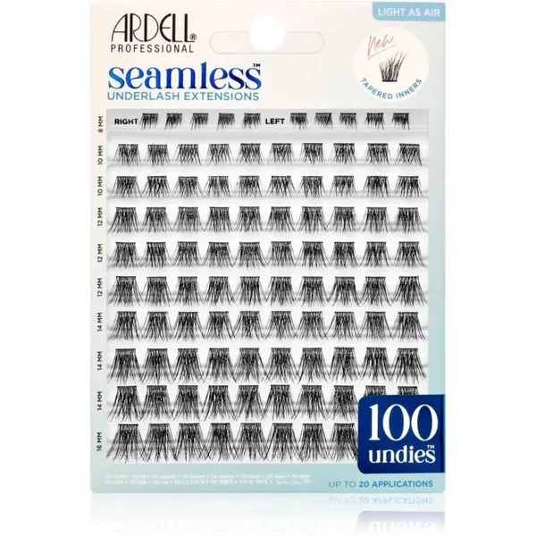 Ardell Ardell Seamless Underlash Extensions šopaste lepilne trepalnice Light As Air 100 kos