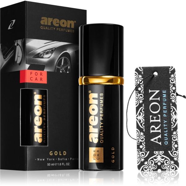 Areon Areon Parfume Gold osvežilec zraka za v avto I. 50 ml