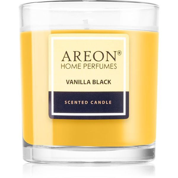 Areon Areon Scented Candle Vanilla Black dišeča sveča 120 g