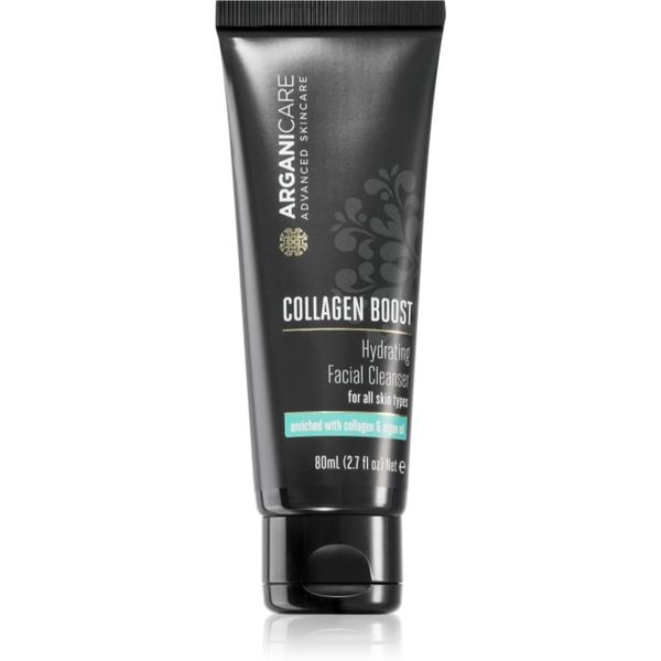 Arganicare Arganicare Collagen Boost Hydrating Facial Cleanser vlažilni čistilni gel 80 ml