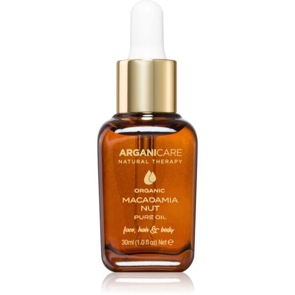 Arganicare Arganicare Organic Macadamia Nut makadamijevo olje hladno stiskan 30 ml