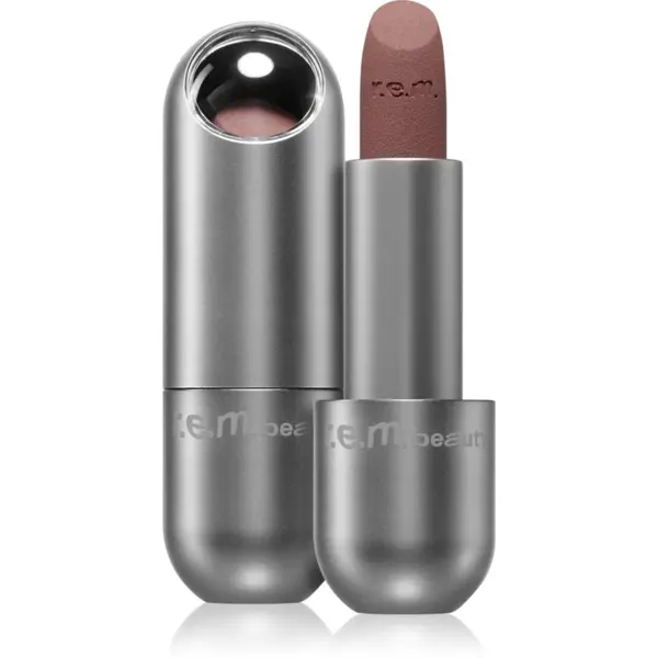 Ariana Grande R.E.M. Ariana Grande R.E.M. On Your Collar Matte Lipstick kremasta šminka odtenek Tiramisu 3.5 g