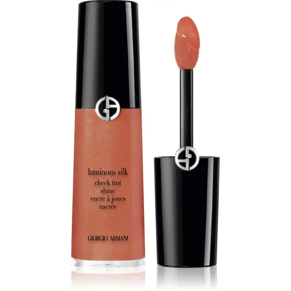 Armani Armani Luminous Silk Cheek Tint Shine tekoče rdečilo odtenek 42 Sunlit Sienna 12 ml