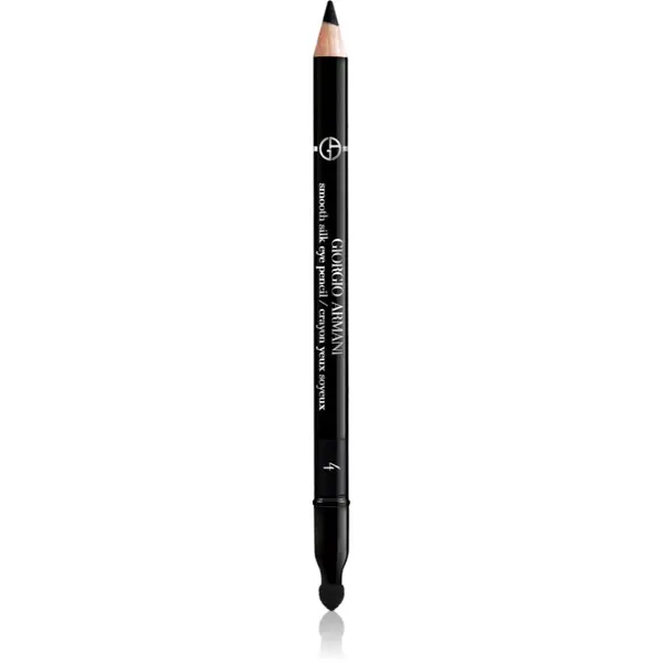 Armani Armani Smooth Silk Eye Pencil svinčnik za oči z aplikatorjem odtenek 04 Black 1.05 g