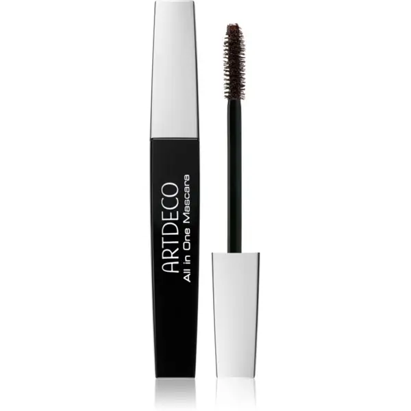 Artdeco ARTDECO All In One maskara za volumen, oblikovanje in privihanje trepalnic odtenek 202.03 Brown 10 ml