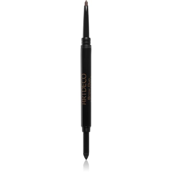 Artdeco ARTDECO Eye Brow Duo Powder & Liner svinčnik in puder za obrvi 2 v 1 odtenek 12 Ebony 0,8 g