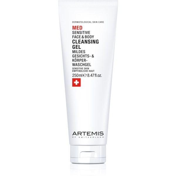 ARTEMIS ARTEMIS MED Sensitive Face & Body čistilni gel 250 ml