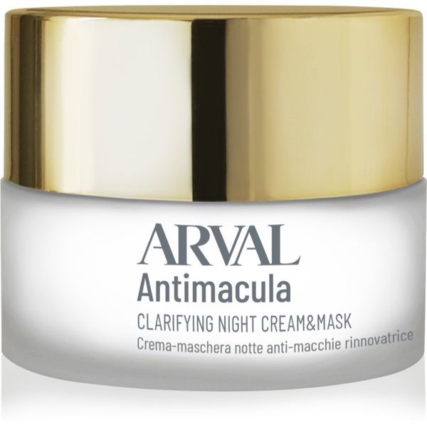 Arval Arval Antimacula obnovitvena nočna kremasta maska proti pigmentnim madežem 50 ml