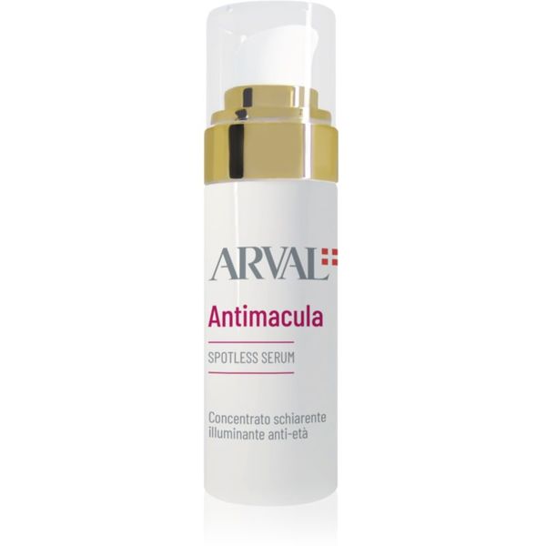 Arval Arval Antimacula serum za obraz za zmanjšanje znakov staranja za osvetlitev kože 30 ml