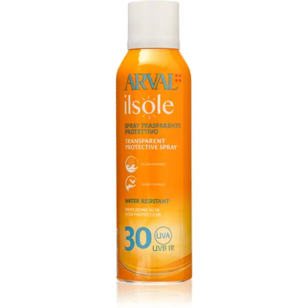 Arval Arval IlSole Transparent Protective Spray SPF 30 krema za sončenje v pršilu SPF 30 200 ml