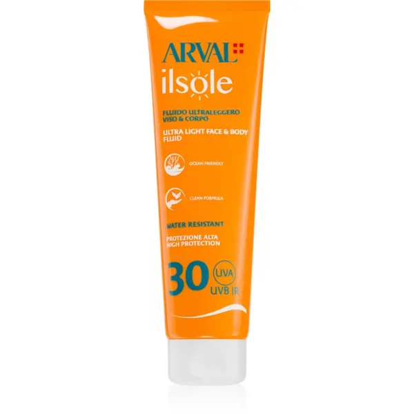 Arval Arval IlSole Ultralight Face & Body Fluid fluid za telo in obraz SPF 30 150 ml