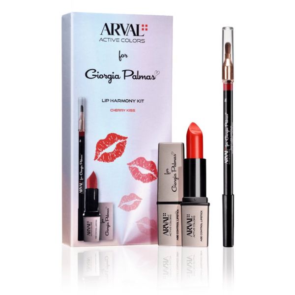 Arval Arval THE LIP HARMONY KIT Cherry Kiss set za ličenje (za ženske)