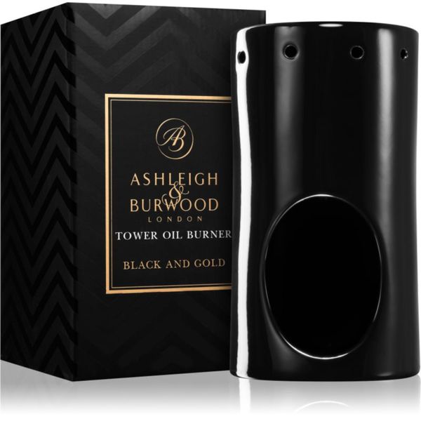 Ashleigh & Burwood London Ashleigh & Burwood London Black and Gold keramična aroma lučka
