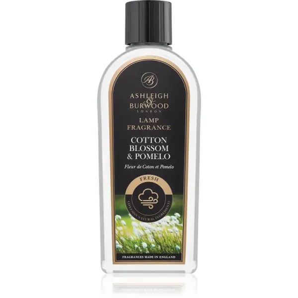 Ashleigh & Burwood London Ashleigh & Burwood London Lamp Fragrance Cotton Blossom & Pomelo nadomestno polnilo za katalitično svetilko 500 ml