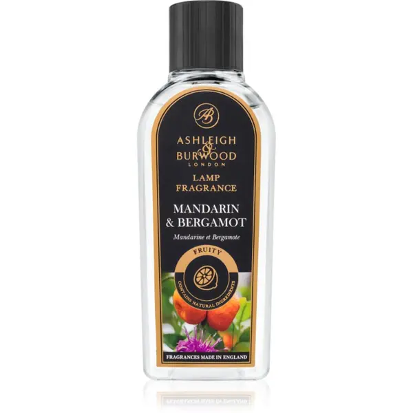 Ashleigh & Burwood London Ashleigh & Burwood London Lamp Fragrance Mandarin & Bergamot nadomestno polnilo za katalitično svetilko 250 ml