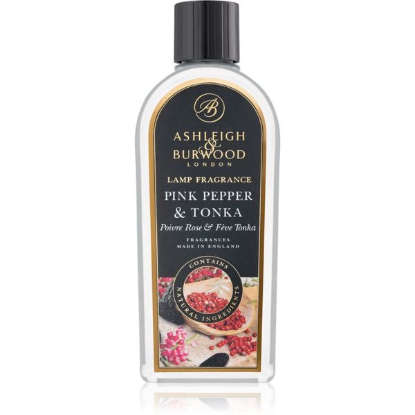 Ashleigh & Burwood London Ashleigh & Burwood London Lamp Fragrance Pink Pepper & Tonka nadomestno polnilo za katalitično svetilko 500 ml