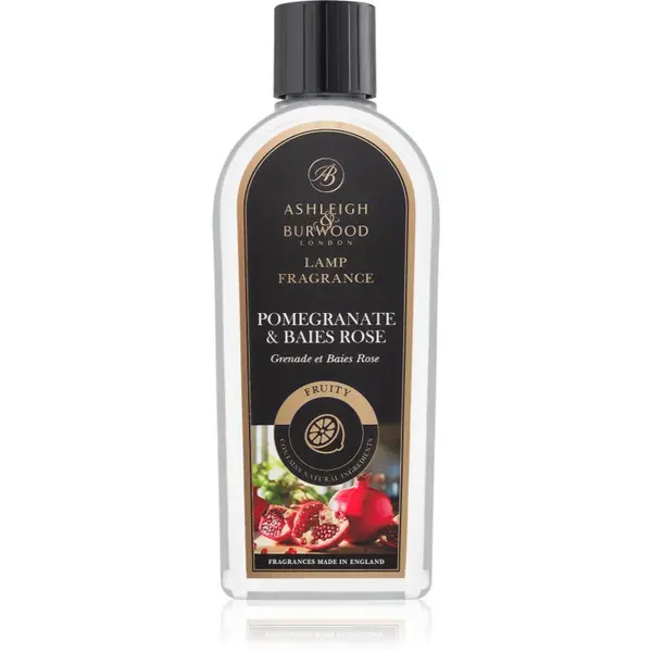 Ashleigh & Burwood London Ashleigh & Burwood London Lamp Fragrance Pomegranate & Baies Rose nadomestno polnilo za katalitično svetilko 500 ml