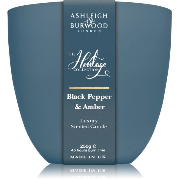 Ashleigh & Burwood London Ashleigh & Burwood London The Heritage Collection Black Pepper & Amber dišeča sveča 250 g