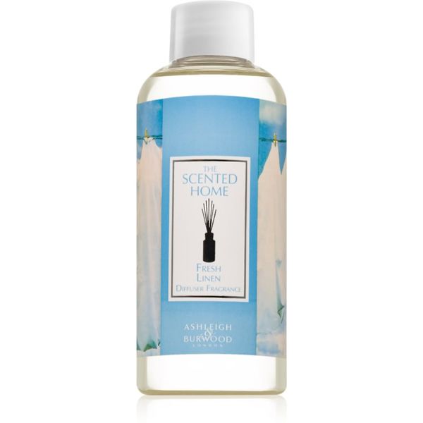 Ashleigh & Burwood London Ashleigh & Burwood London The Scented Home Fresh Linen nadomestno polnilo za aroma difuzor 150 ml