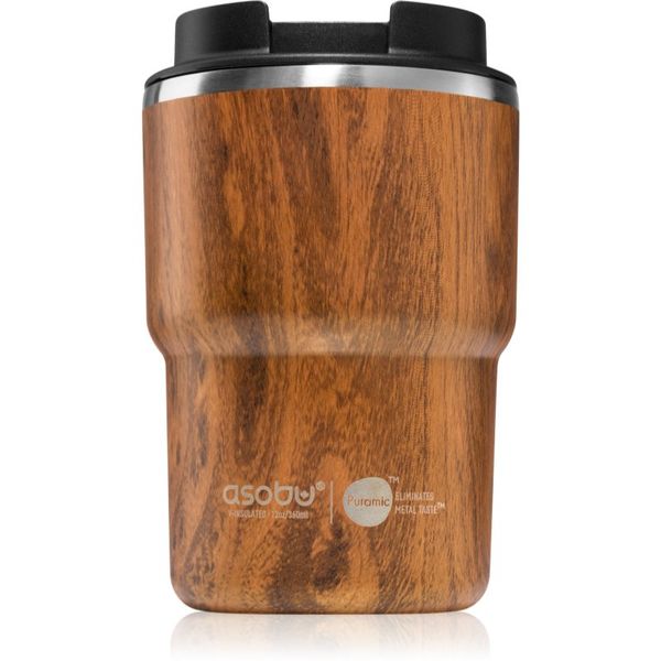 Asobu Asobu Coffee Express termo lonček barva Wood 360 ml