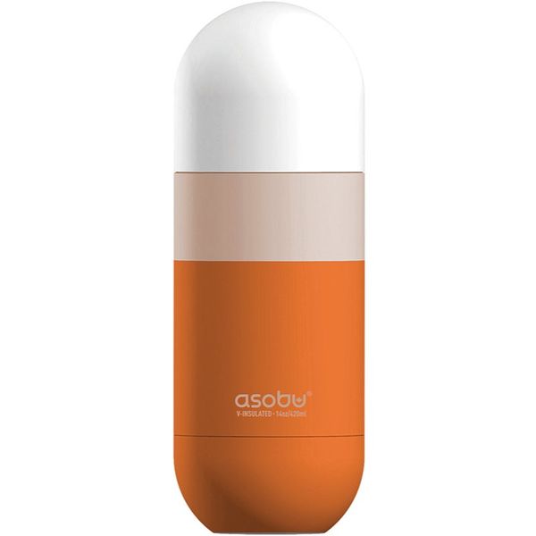 Asobu Asobu Orb termovka barva Pastel Orange 420 ml