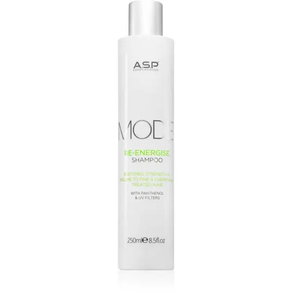 ASP ASP MODE Re-Energise Shampoo energijski šampon za razbarvane, barvane in kemično obdelane lase 250 ml