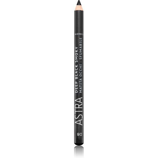 Astra Make-up Astra Make-up Deep Black Smoky kajal svinčnik za oči za zadimljeno ličenje oči odtenek Black 1,1 g