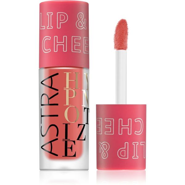 Astra Make-up Astra Make-up Hypnotize Lip & Cheek tekoče rdečilo za ustnice in lica odtenek 04 Queen Peach 3,5 ml