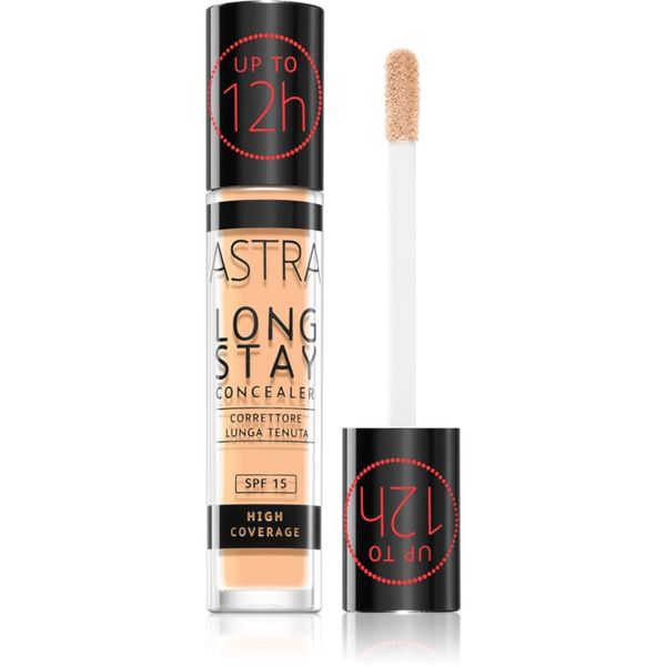 Astra Make-up Astra Make-up Long Stay korektor z visoko prekrivnostjo SPF 15 odtenek 004W Sand 4,5 ml