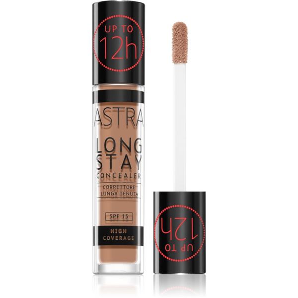 Astra Make-up Astra Make-up Long Stay korektor z visoko prekrivnostjo SPF 15 odtenek 08W Biscuit 4,5 ml