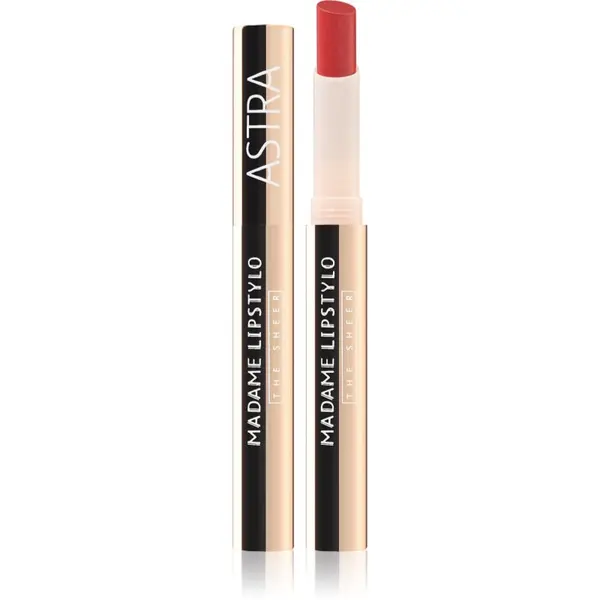 Astra Make-up Astra Make-up Madame Lipstylo The Sheer šminka z bleščečim finišem za volumen ustnic odtenek 05 Jolie Coco 2 g