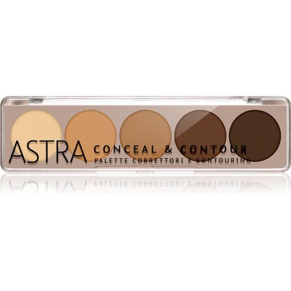 Astra Make-up Astra Make-up Palette Conceal & Contour paleta korektorjev 6,5 g