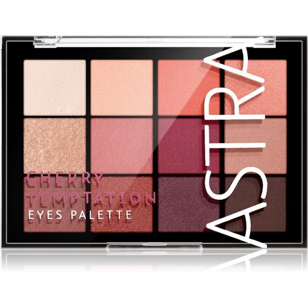Astra Make-up Astra Make-up Palette The Temptation paleta senčil za oči odtenek Cherry Temptation 15 g