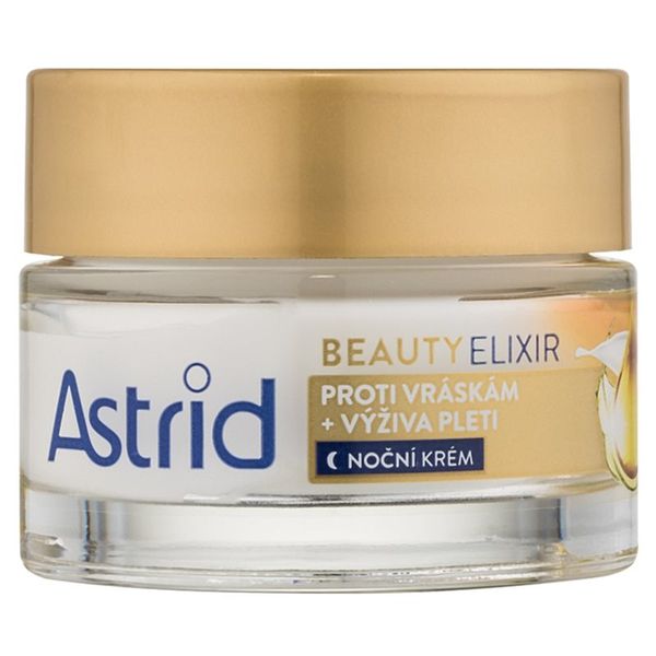 Astrid Astrid Beauty Elixir hranilna nočna krema proti gubam 50 ml