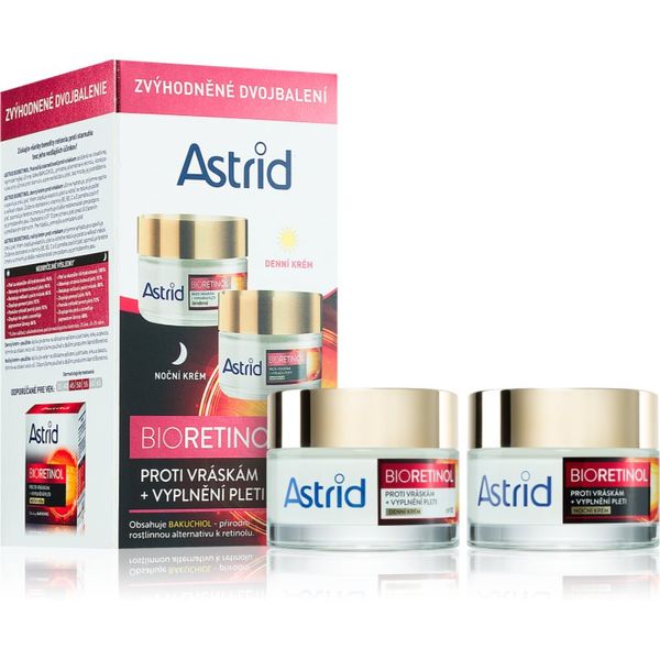 Astrid Astrid Bioretinol darilni set proti gubam za ženske 2x50 ml