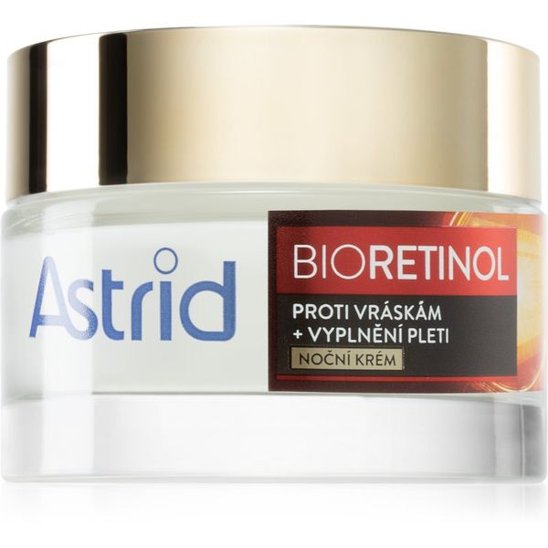 Astrid Astrid Bioretinol vlažilna nočna krema proti gubam z retinolom 50 ml