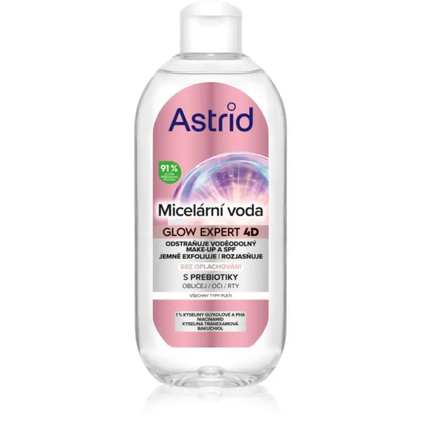 Astrid Astrid Glow Expert micelarna voda za osvetlitev kože 400 ml